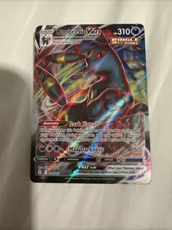 Pokemon TCG Umbreon VMAX Holo Ultra Rare Card Evolving Skies 095/203 - Image 1