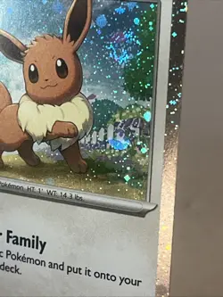 🌀 Pokemon SVP 043 - Black Star Promo Eevee Cosmos Holo - DOUBLE SWIRL 🌀 - Image 5