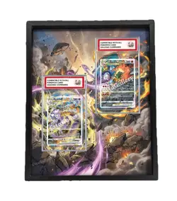 Pokemon Mewtwo VSTAR & Charizard VSTAR Card Display Frame - Image 1