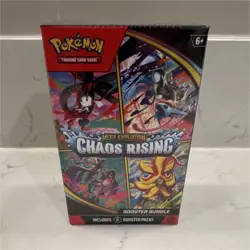 Pokemon TCG Mega Evolution Chaos Rising Booster Bundle - 6 Packs (English) - Image 1