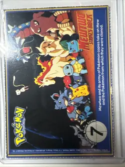 Gengar #94 Burger King PokeTrivia Pokemon Card Perforated - Image 2