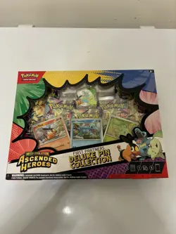 Pokemon TCG Mega Evolution: Ascended Heroes First Partners Deluxe Pin Collection - Image 1