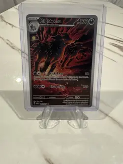 Pokemon TCG Mightyena 243/217 Me: Ascended Heroes Holo Illustration Rare MINT/NM - Image 1