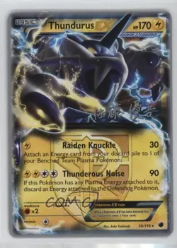 Thundurus EX Pokemon World Championships Decks #38 - Image 1