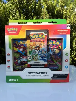 Pokemon TCG First Partner Illustration Collection Series 1 New Sealed - Image 1