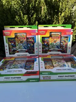 Pokemon TCG First Partner Illustration Collection Series 1 New Sealed - Image 5