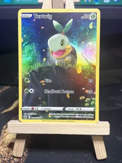 Pokemon TCG Turtwig GG31/GG70 Crown Zenith Galarian Gallery Ultra Rare Holo EN - Image 1