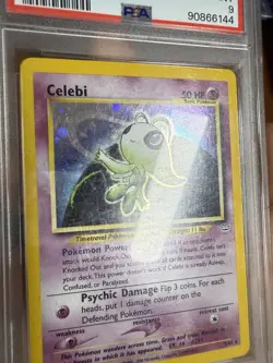 Pokemon 2001 Neo Revelation Celebi 3/64 Holo Unlimited PSA 9 English - Image 4