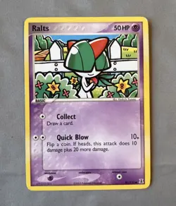 Ralts 81/113 Delta Species Regular Pokemon Card Lightly Played - Image 1