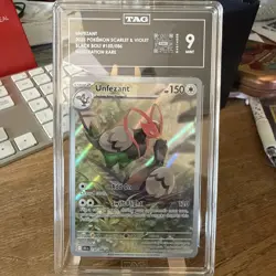 Unfezant 150/086 Holo Pokemon TCG SV: Black Bolt TAG 9 - Image 1