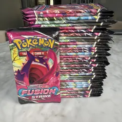 Pokemon Fusion Strike 36 Booster Pack Lot - 36 Sealed Packs - Image 1