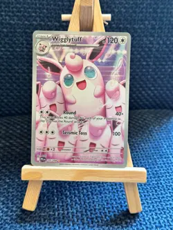 Pokemon Wigglytuff 105/094 Illustration Rare ME02: Phantasmal Flames NM+ - Image 1