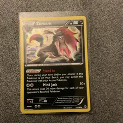 Zoroark 91/162 Cosmos Holo Rare XY Breakthrough Pokemon TCG Near Mint - Image 1