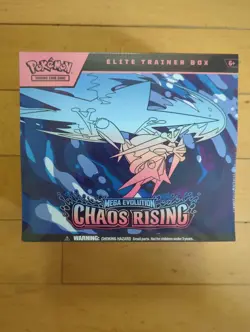 Chaos Rising ETB Factory Sealed - Pokemon TCG Free Ship Very Small Flaw On Box - Image 1