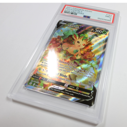 2021 PSA MINT 9 - Pokemon Evolving Skies 167/203 Leafeon V Full Art Card #61474B - Image 4