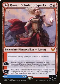 Rowan, Scholar of Sparks Regular - Strixhaven: School Of Mages MTG-NM - Image 1