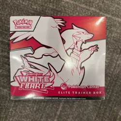 Pokemon TCG White Flare Elite Trainer Box Pokemon Center Exclusive, New Sealed - Image 1