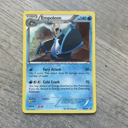 Pokemon TCG Empoleon BW56 Black Star Promo Holo Card Black White - Image 1