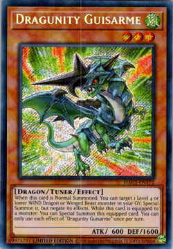 Yugioh Dragunity Guisarme HAC1-EN172 Limited Edition - Image 1