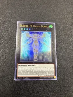 Yugioh Number 39: Utopia Double DUPO-EN008 Ultra Rare 1st Ed - Image 1