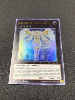 Yugioh Number 39: Utopia Double DUPO-EN008 Ultra Rare 1st Ed - Image 3
