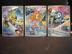 Pokemon TCG First Partner Sinnoh Set Turtwig Piplup Chimchar MEP 040 041 042 - Image 1