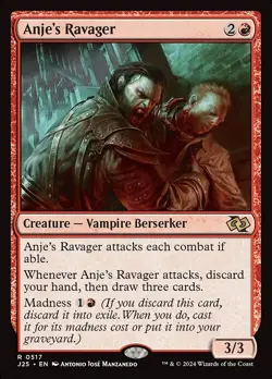 Anje's Ravager Regular - Foundations Jumpstart MTG-NM - Image 1