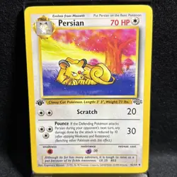 Persian 42/64 Jungle 1st Edition Pokemon TCG - Image 1