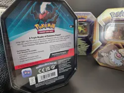 Pokemon TCG Triple Whammy Tins - Factory Sealed Lot of 3 Tins 3 Packs Each. - Image 3