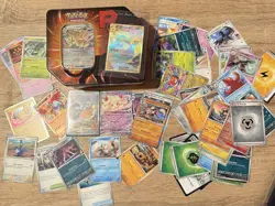 🔥 Pokemon Team Rocket Tin Persian opened w/ all cards + promo + GOLD FULL ART! - Image 1