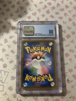 Pokemon 2021 Celebi V Jet Black Spirit Promo Alt Art 175/S-P Gem Mint CGC 10 - Image 2