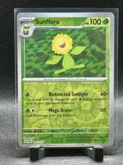 SUNFLORA 007/167 TWILIGHT MASQUERADE POKEMON (REVERSE HOLO, NM) - Image 1