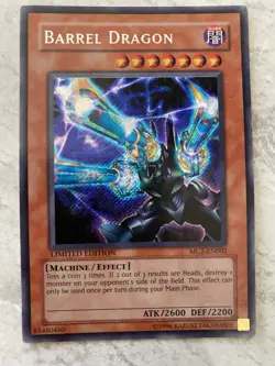 Yugioh - Barrel Dragon - MC1-EN002 - Limited Edition - Image 1