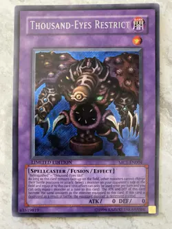 Yugioh - Thousand-Eyes Restrict - Secret Rare - MC1-EN004 - Limited Edition - Image 1