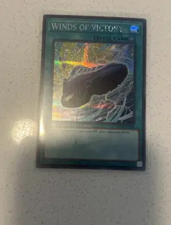 YU-GI-OH X Nike Promo Card Winds Of Victory Air Max Muscle 95 Spell Card - Image 1