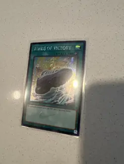 YU-GI-OH X Nike Promo Card Winds Of Victory Air Max Muscle 95 Spell Card - Image 5