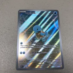 J4 Pokemon TCG Squirtle 170/165 Scarlet & Violet 151 - Free Shipping - Image 1