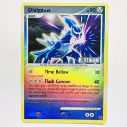 Pokemon 2008 Dialga 16/106 Platinum Stamped Burger King Reverse Holo Near Mint - Image 1