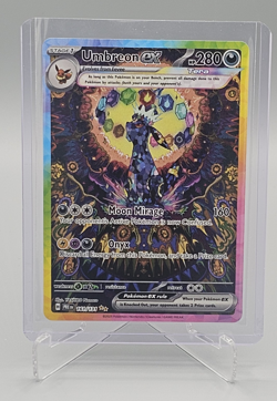 Umbreon ex 161/131 Special Illustration Rare SIR Prismatic Evolutions Pokemon - Image 1