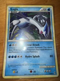 Pokemon TCG Lugia Holo Rare Swirl 15/95 Call Of Legends - Image 1