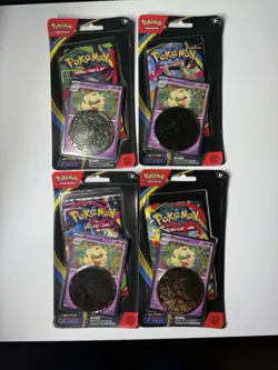 Pokemon TCG Phantasmal Flames 1 Pack Blister New Sealed Lot Of 4 Whimsicott - Image 1
