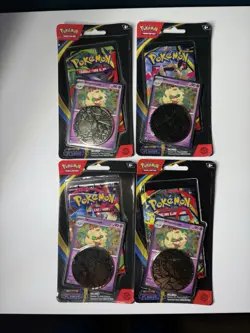 Pokemon TCG Phantasmal Flames 1 Pack Blister New Sealed Lot Of 4 Whimsicott - Image 2