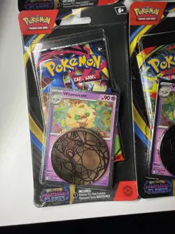 Pokemon TCG Phantasmal Flames 1 Pack Blister New Sealed Lot Of 4 Whimsicott - Image 3