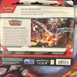 Obsidian Flames 3 pack blister+ Eevee Promo Pokemon TCG - Image 2