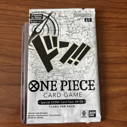 One Piece Card Game Special DON!! Card Factory Sealed Pack DP-05 Two Legends - Image 1