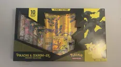 Pokemon Pikachu Zekrom GX Premium Collection Sealed Box - Image 1