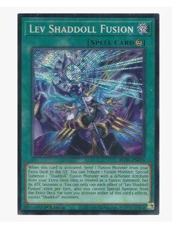 Lev Shaddoll Fusion - BLGG-EN024 - Secret Rare YuGiOh - Image 1