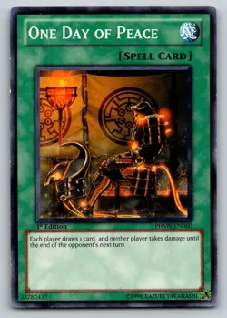 One Day of Peace PHSW-EN060 Photon Shockwave Yu-Gi-Oh - Image 1