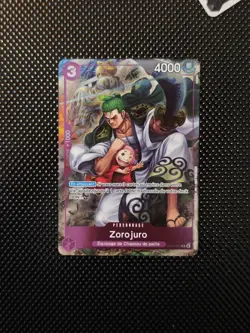One Piece Zoro-Juurou OP05-067 RARE FRENCH PROMO 1st Anniversary - Image 1