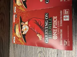 3 Sealed OP13 Carrying on His Will Sleeved Booster Packs English Op-13 One Piece - Image 5